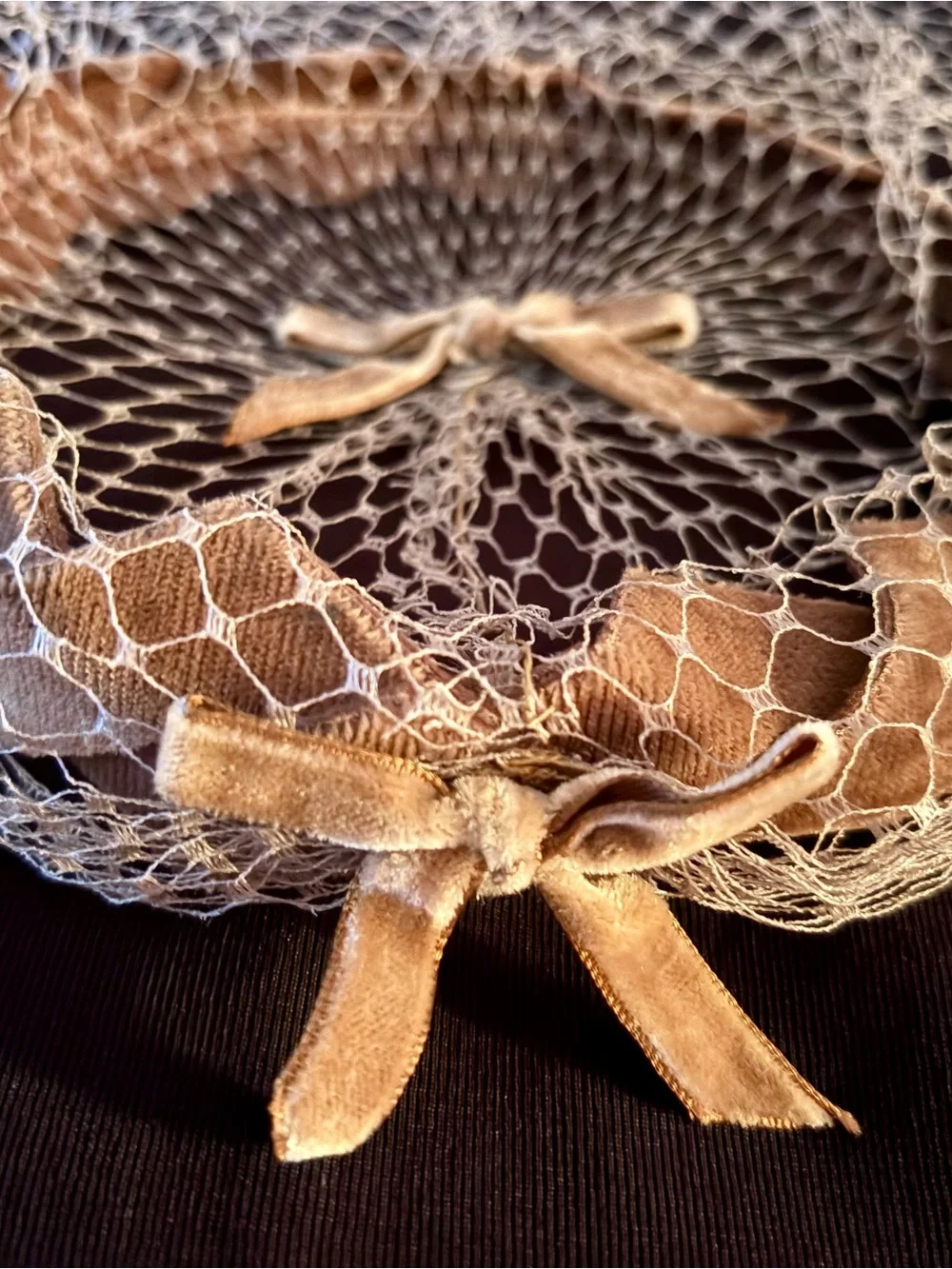 Vintage delicate net